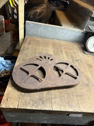 Antique rare sad - iron, heater