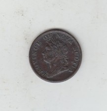 Nice Nova Scotia Canada 1832 Halfpenny Token, GVF, Marks