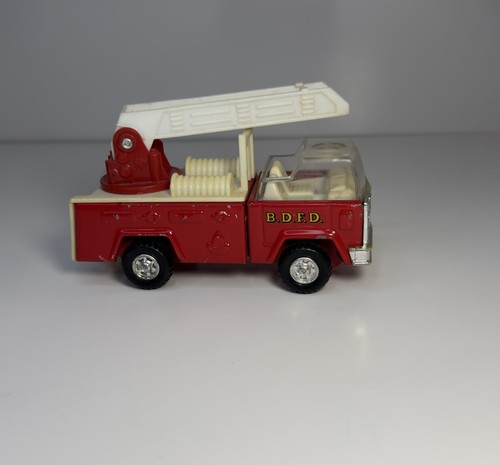 Vintage bdfd fire engine - vintage,