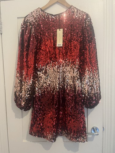 Love roses red sequins - &,