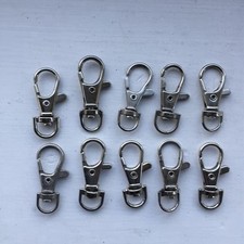 10 Mixed Swivel Trigger Clips for lanyards or badge holders