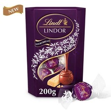 Lindt Lindor Shortbread Milk Chocolate Truffles 200g New Flavour For Xmas