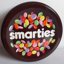 Vintage Smarties Tin Round