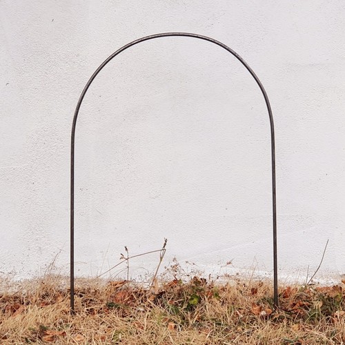 Handcrafted tall steel - tall, hoops