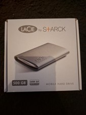 LaCie By S+ARCK 500GB Storage
