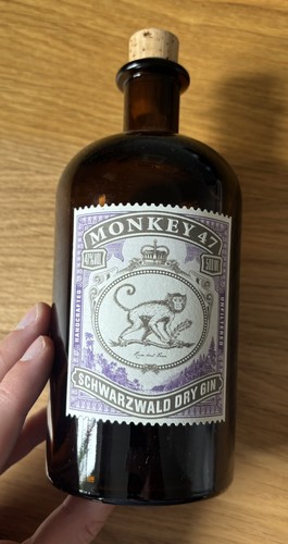 Monkey empty gin - monkey,