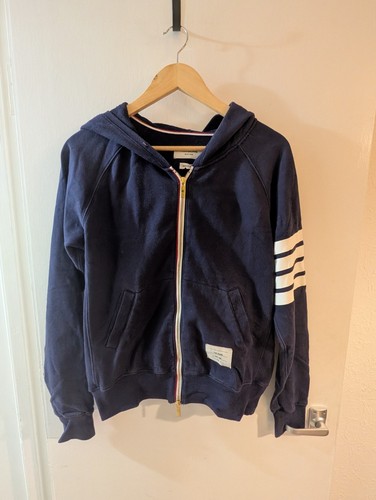 Thom browne bar zip up - thom,