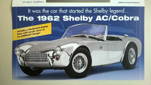 Shelby cobra - shelby, (1962)