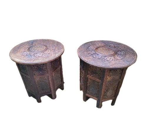 Vtg octagonal round top - vtg,
