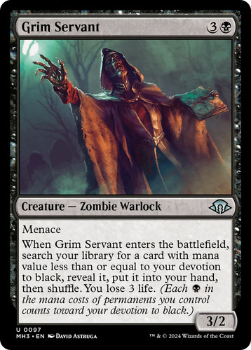 Grim servant mtg modern - grim,