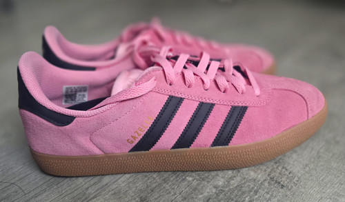 Adidas gazelle pink black - gazelle, pink/black