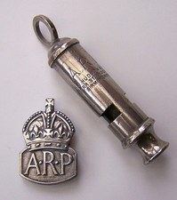 WW2 1938 STERLING SILVER ARP