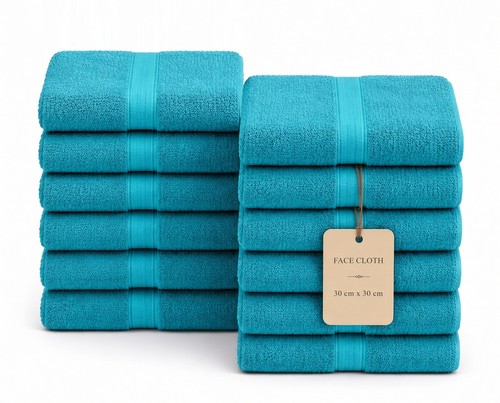 12x face cloths 100 - 12x,