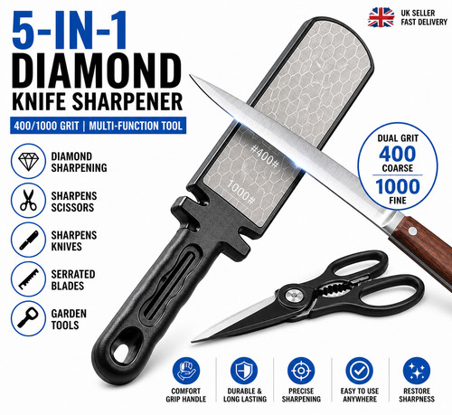 Knife sharpener diamond - sharpener,