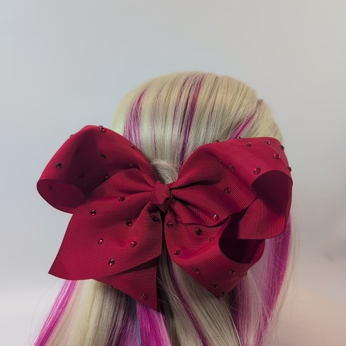 Hair bow red - xl,
