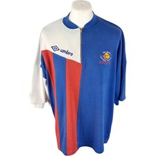 Great Britain Rugby League Shirt Umbro Vintage 90s Extra Large Men's Blue