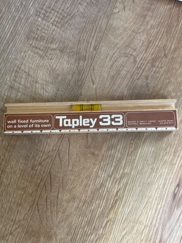 Vintage tapley spirit level - vintage,