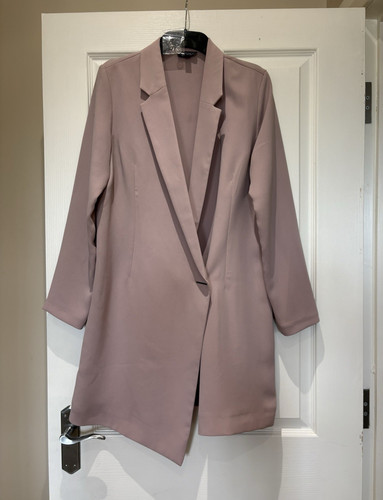 Topshop pink longline - topshop, crepe
