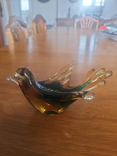 Murano styled bird - murano, glass