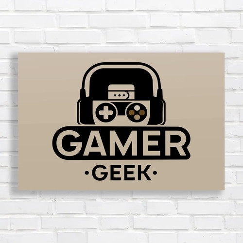 Gamer geek minimalist gaming - gamer,