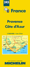 Michelin Map 245 France Provence, C... by Michelin Travel Publ Sheet map, folded