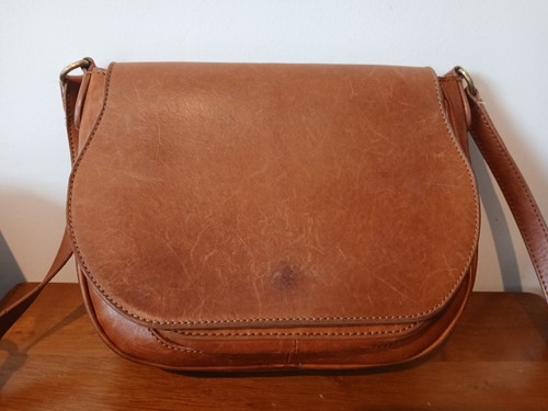 Joules real leather brown