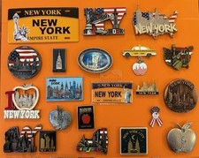 Souvenir fridge magnet - Metal New York