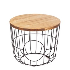 Metal cat coffee table, 2-in-1