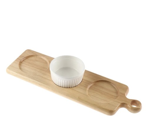 Wooden board serving platter - 2,
