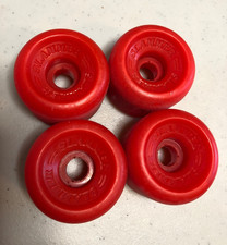 RARE VTG KRYPTONICS SLAMMERS SKATEBOARD WHEELS KRYPTOS BRIGHT RED NO FILTERS