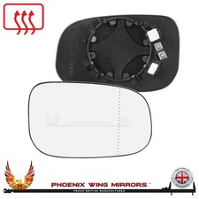 For Volvo V70 Door Wing Mirror Glass 2006-2007 Heated Clip On Right Hand Side