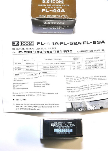 Icom 44a khz - icom, ssb