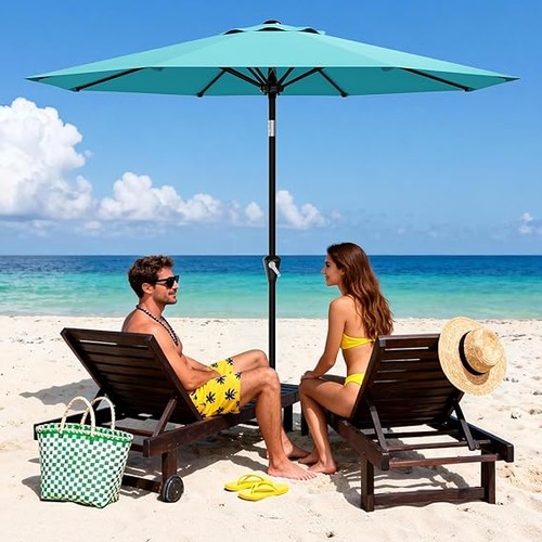 Large parasol garden - table, sun