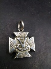 Antique victorian silver watch - antique,