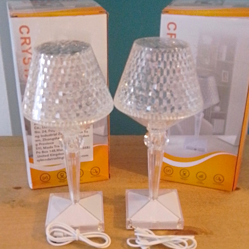 Usb powered led rgb crystal - led,