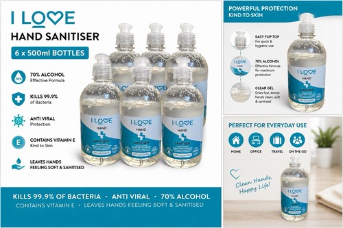 Hand sanitiser gel - hand,
