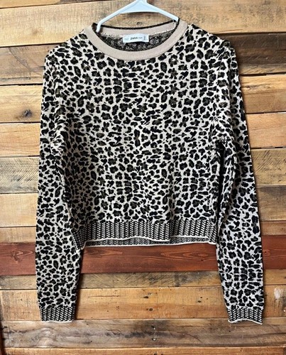 Zara knit women beige black - zara, women's