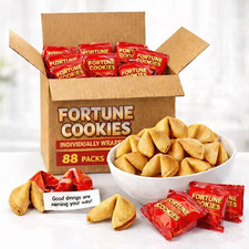 88 x Lucky Fortune Cookies