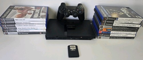 Sony playstation console - sony, ps2