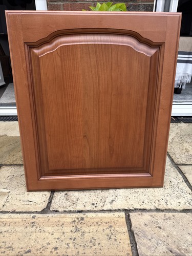 Cherry colour arched kitchen - cherry,