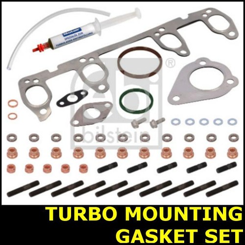Turbo mounting gasket set fits - gasket,