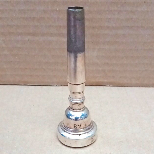 Trumpet mouthpiece silver - 8a,
