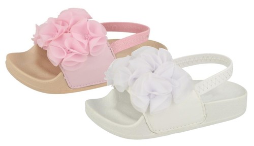 Girls elastic summer sandals - elastic,