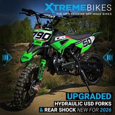 2026 XTM CRX 50cc Kids Mini Dirt Bike Petrol Motorbike With Hydraulic Suspension