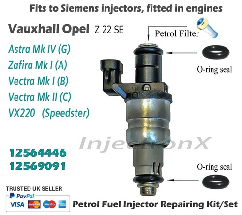 Fuel injector service kit - injector,