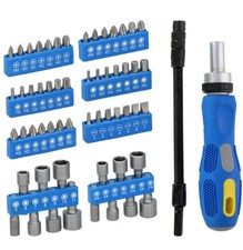 Ratchet Screwdriver & Bit Set