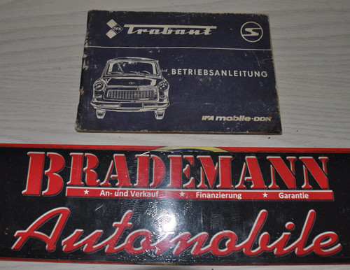 Operating instructions trabant - instructions,