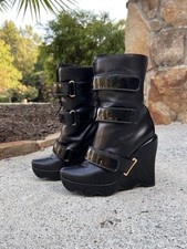 Louis Vuitton Leather Platform