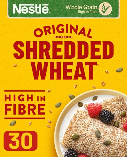 Nestlé 100 shredded - nestlé, wheat