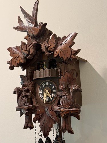 Cuckoo clock vintage german - vintage,